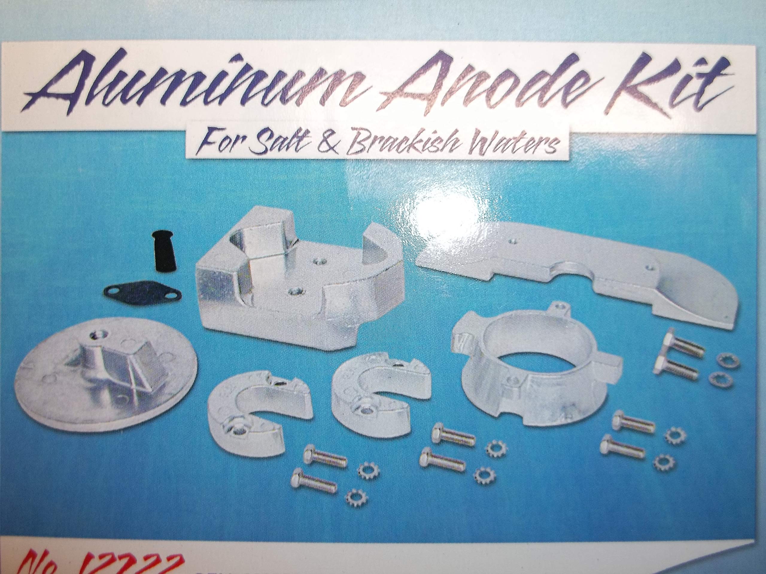 Aluminum Anode Kit MerCruiser Alpha 1 Gen 2 zinc Salt Water